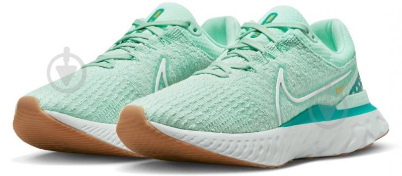 Кросівки жіночі Nike React Infinity Run Flyknit 3 W DD3024-301 р.38 бірюзові - фото 3