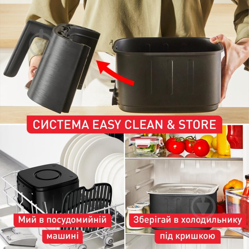 ВІТРИНА! Мультипіч Tefal Easy Fry Silence Vision EY5568E0 - фото 5 ВІТРИНА! Мультипіч Tefal Easy Fry Silence Vision EY5568E0 - фото 5