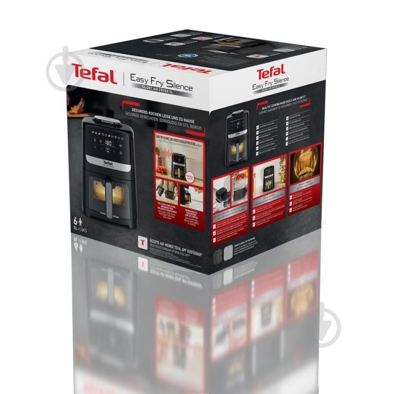 ВІТРИНА! Мультипіч Tefal Easy Fry Silence Vision EY5568E0 - фото 8 ВІТРИНА! Мультипіч Tefal Easy Fry Silence Vision EY5568E0 - фото 8