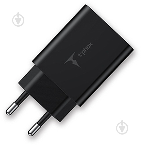 Сетевое зарядное устройство T-PHOX Tempo 18 W QC 3.0 USB Charger Black (Tempo 18W USB B) - фото 2