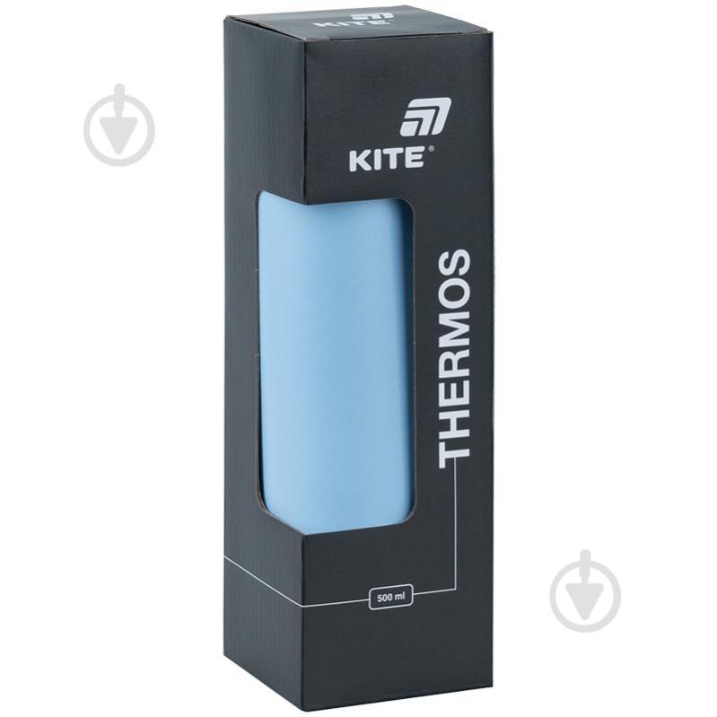 Термос KITE 500 мл 1224-2 голубой - фото 4 Термос KITE 500 мл 1224-2 голубой - фото 4