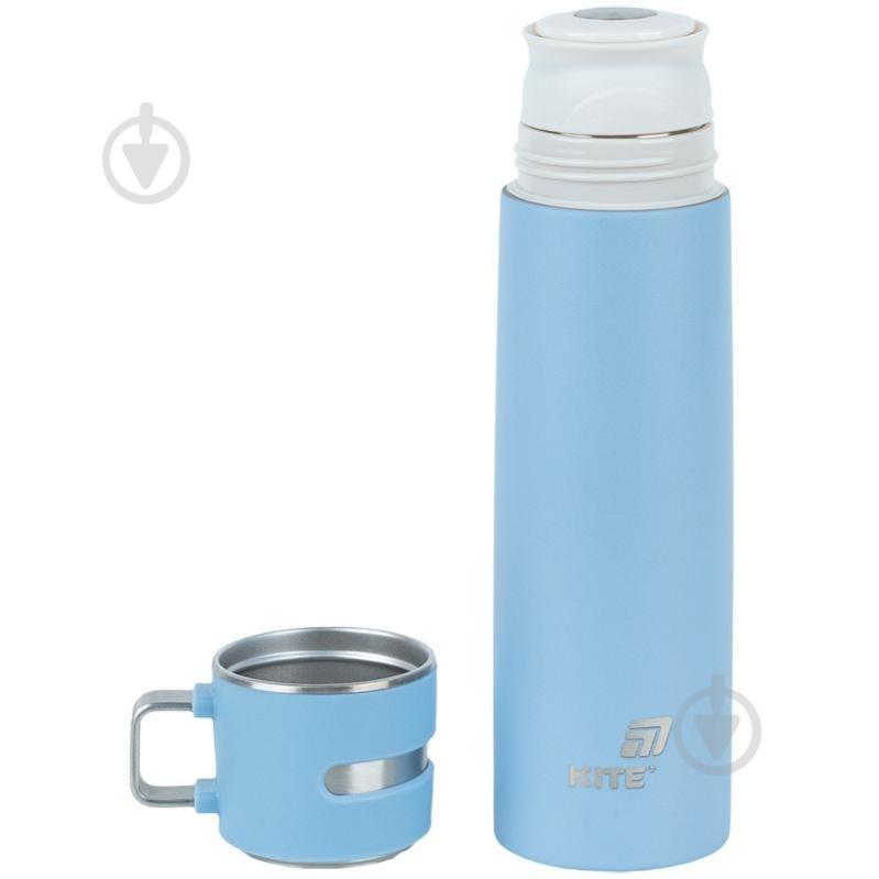 Термос KITE 500 мл 1224-2 голубой - фото 2 Термос KITE 500 мл 1224-2 голубой - фото 2