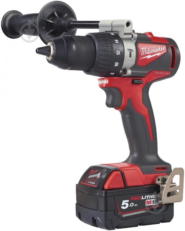 Шуруповерт ударный аккумуляторный Milwaukee M18 BLPD2-502X 4933464517 - фото 1