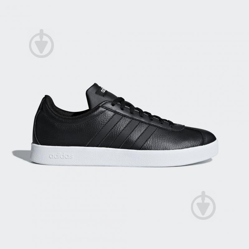 Кроссовки женские демисезонные Adidas VL COURT 2.0 B42315 р.42 черные - фото 1