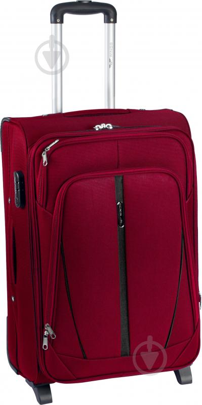 Чемодан Wings Vt00050 70 л бордовый 1706 Midi 2 колеса 63x41x27 см - фото 1