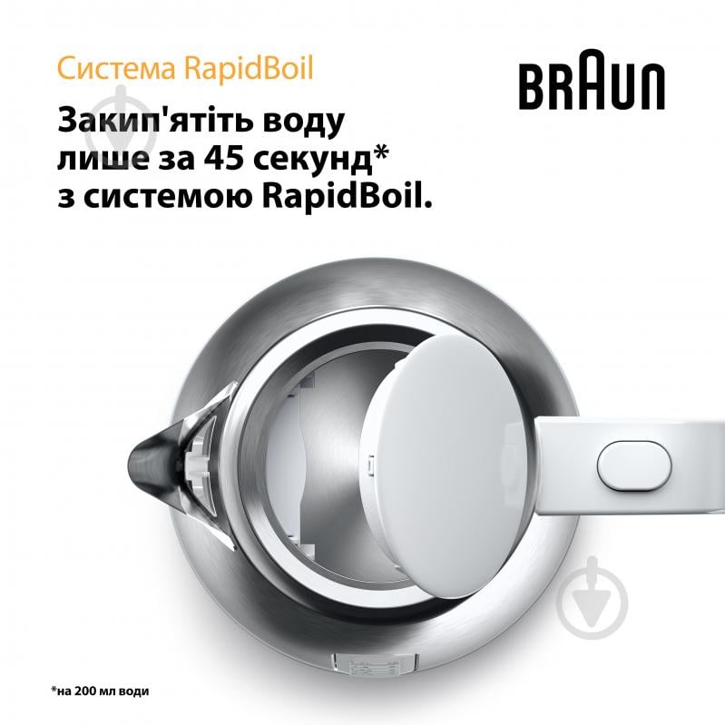 ВИТРИНА! Электрочайник Braun WK1500WH - фото 6 ВИТРИНА! Электрочайник Braun WK1500WH - фото 6