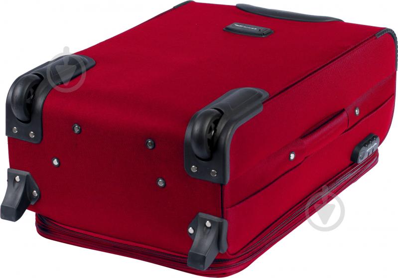 Чемодан Wings 1706 Mini 2 колеса 53x35x22 см 41 л бордовый Vt00051 - фото 3