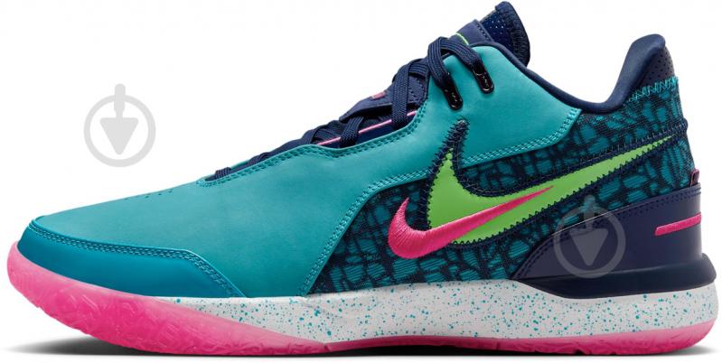 Кросівки чоловічі демісезонні Nike Z LEBRON NXXT GEN APD FJ1566-300 р.45 різнокольорові - фото 3