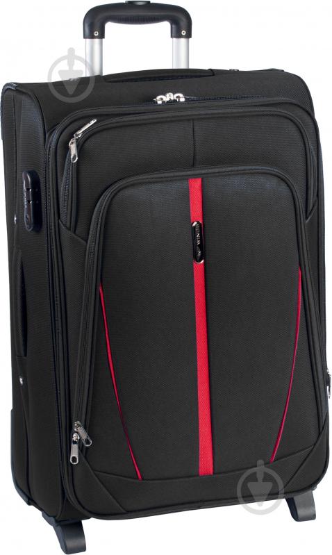 Чемодан Wings 1706 Maxi 2 колеса 73x46x30 см 101 л черный Vt00055 - фото 1