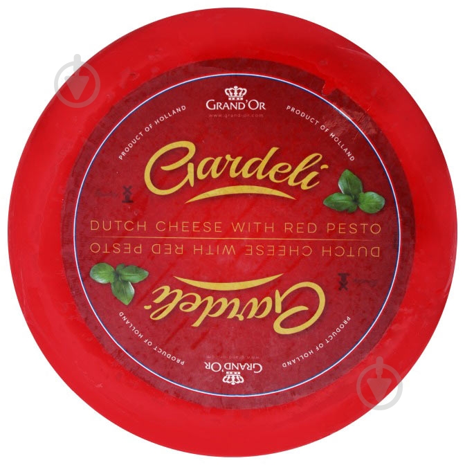 Сыр Gardeli 50% красный с песто Гауда - фото 1 Сыр Gardeli 50% красный с песто Гауда - фото 1