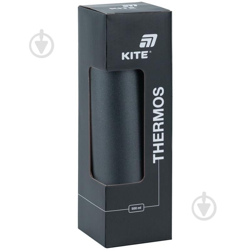 Термос KITE 500 мл 1224-1 чорний - фото 4 Термос KITE 500 мл 1224-1 чорний - фото 4