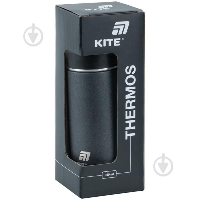 Термос KITE 350 мл 1223-1 чорний - фото 4