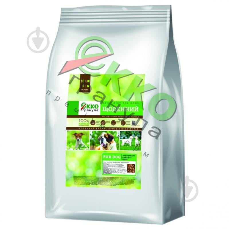 Корм сухий Екко-гранула щоденний 10 кг - фото 1 Корм сухий Екко-гранула щоденний 10 кг - фото 1
