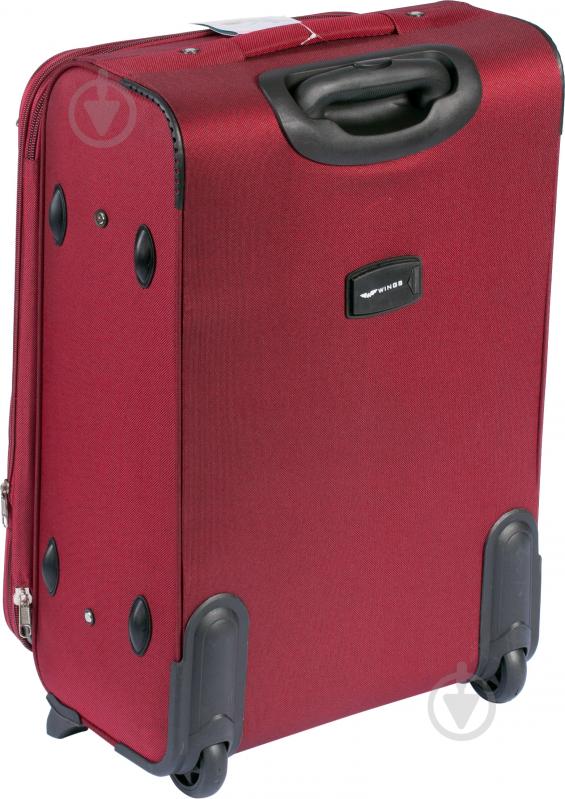 Чемодан Wings 1708 Maxi 2 колеса 73x46x30 см 101 л бордовый Vt00070 - фото 3