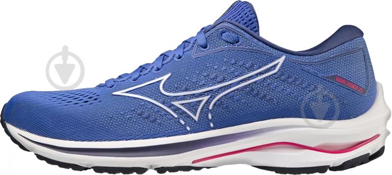 Кросівки жіночі Mizuno Wave Rider 25 J1GD210300 р.34,5 сині - фото 1