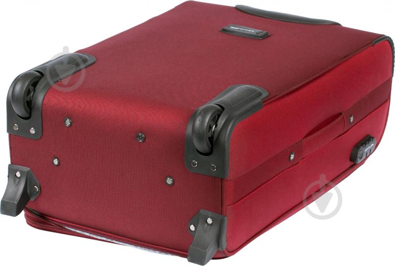 Чемодан Wings Vt00071 70 л бордовый 1708 Midi 2 колеса 63x41x27 см - фото 4