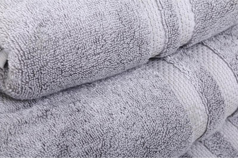 Полотенце махровое Exclusive Brea 70x140 см серый La Nuit - фото 2 Полотенце махровое Exclusive Brea 70x140 см серый La Nuit - фото 2