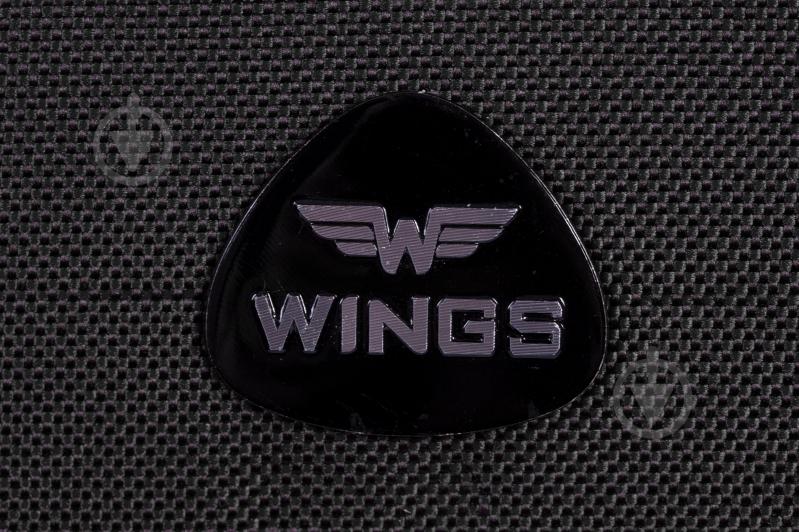 Чемодан Wings 1708 Maxi 2 колеса 73x46x30 см 101 л черный Vt00073 - фото 7