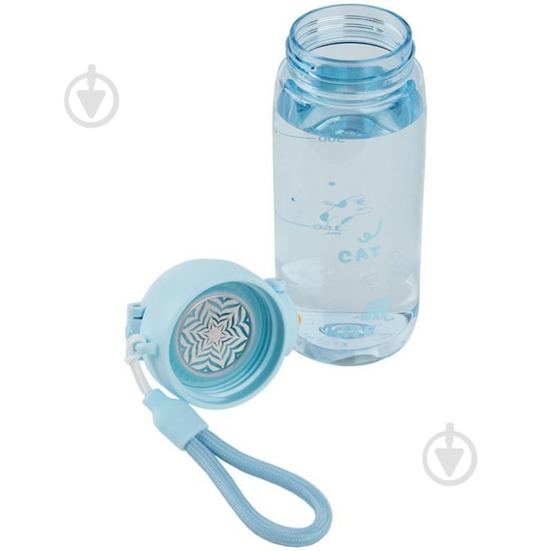 Пляшка для води KITE 1236-2 480 мл блакитна - фото 4 Пляшка для води KITE 1236-2 480 мл блакитна - фото 4