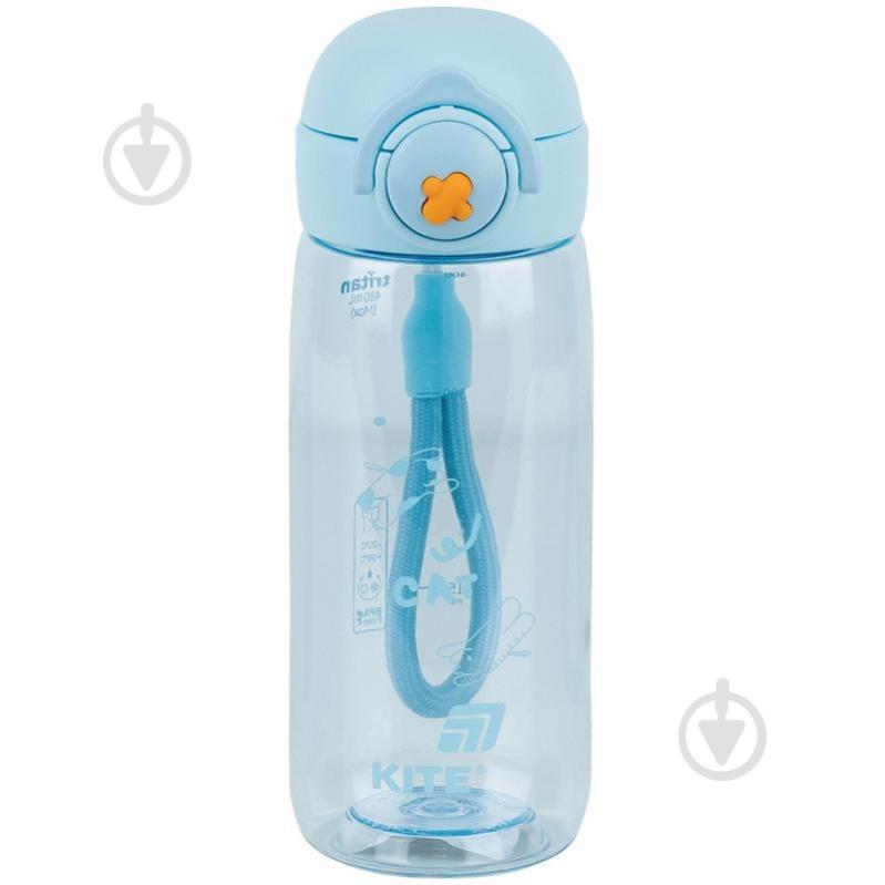 Пляшка для води KITE 1236-2 480 мл блакитна - фото 1 Пляшка для води KITE 1236-2 480 мл блакитна - фото 1