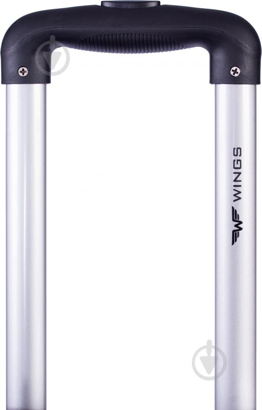 Чемодан Wings 1708 Maxi 2 колеса 73x46x30 см 101 л коричневый Vt00076 - фото 4