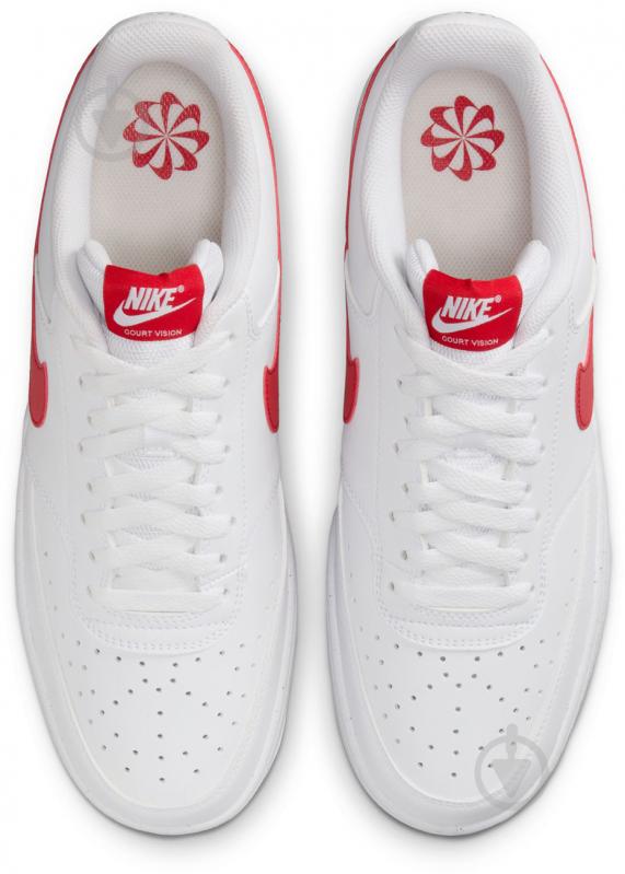 Кроссовки мужские демисезонные Nike COURT VISION LOW NEXT NATURE HF1744-101 р.44 белые - фото 7