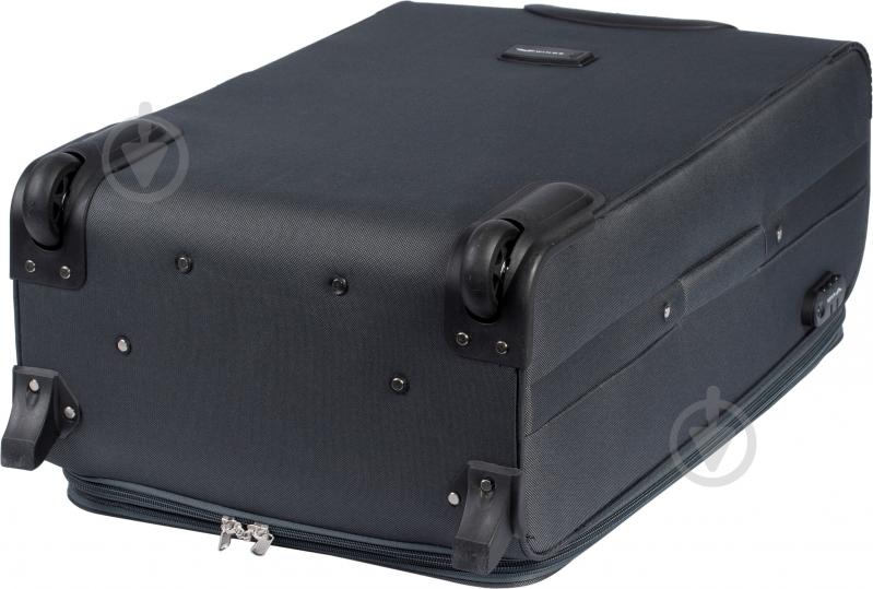 Чемодан Wings Vt00080 70 л серый 1708 Midi 2 колеса 63x41x27 см - фото 4