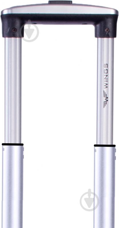 Чемодан Wings 1708 Maxi 4 колеса 73x46x30 см 101 л серый Vt00082 - фото 5 Чемодан Wings 1708 Maxi 4 колеса 73x46x30 см 101 л серый Vt00082 - фото 5
