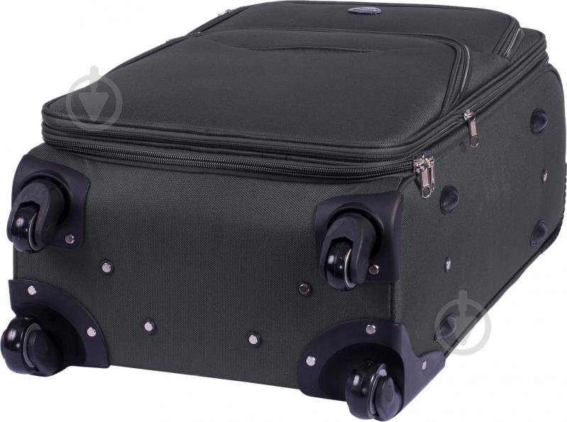 Чемодан Wings 1708 Mini 4 колеса 53x35x22 см 41 л серый Vt00084 - фото 4