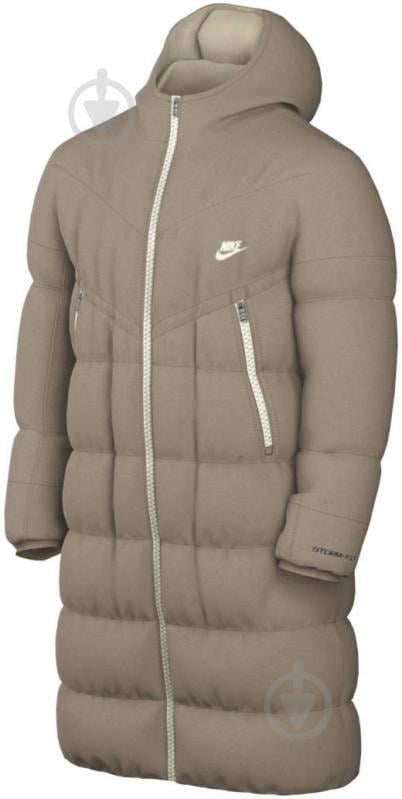 Пальто чоловіча зимова Nike M NK SF WR PL-FLD HD PARKA DR9609-247 р.XL бежева - фото 13