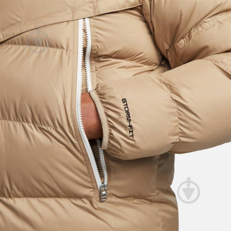 Пальто чоловіча зимова Nike M NK SF WR PL-FLD HD PARKA DR9609-247 р.XL бежева - фото 9