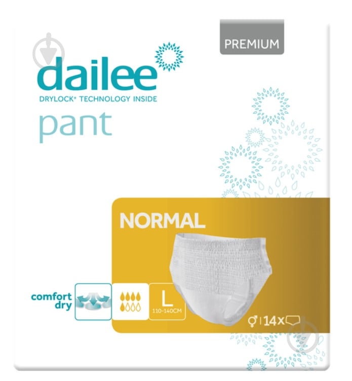 Подгузники Dailee Pant Premium Normal Large 14 шт. - фото 1