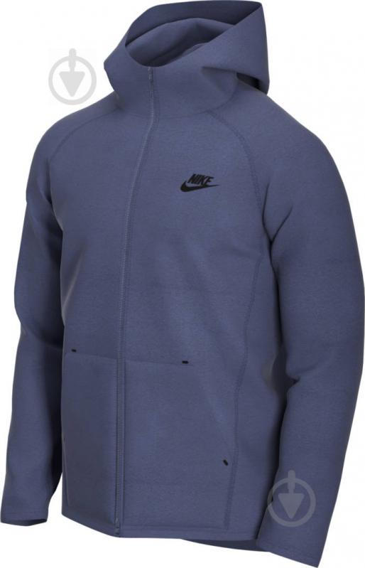 Джемпер Nike M NSW TCH FLC HOODIE FZ 928483-557 р. L фиолетовый - фото 3