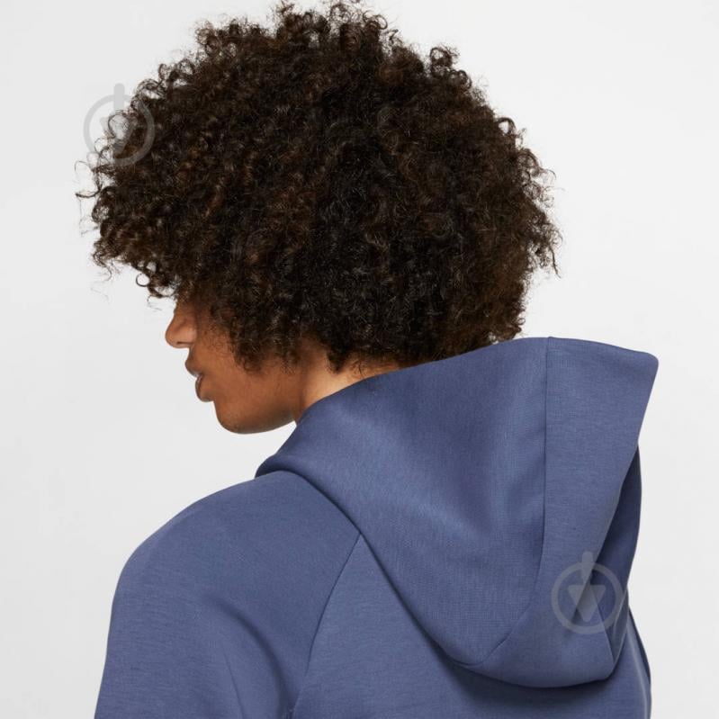 Джемпер Nike M NSW TCH FLC HOODIE FZ 928483-557 р. L фиолетовый - фото 6