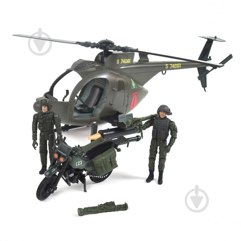 Игровой набор Elite Force МНОГОЦЕЛЕВЫЙ ВИНТОКРЫЛ MH-6 101860 - фото 2