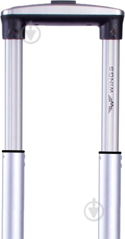 Чемодан Wings 1708 Mini 4 колеса 55x35x22 см 42 л черный Vt00093 - фото 5