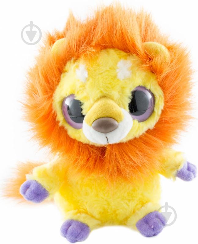 Мягкая игрушка Aurora Yoohoo Лев 20 см желтый с оранжевым 90664В - фото 1