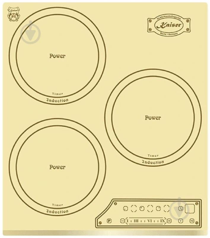 Варочная поверхность индукционная Kaiser KCT4795FIELFAD - фото 1