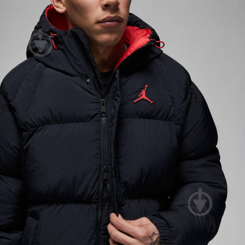 Куртка чоловіча зимова Nike M J ESS PUFFER JACKET DQ7348-010 р.M чорна - фото 4