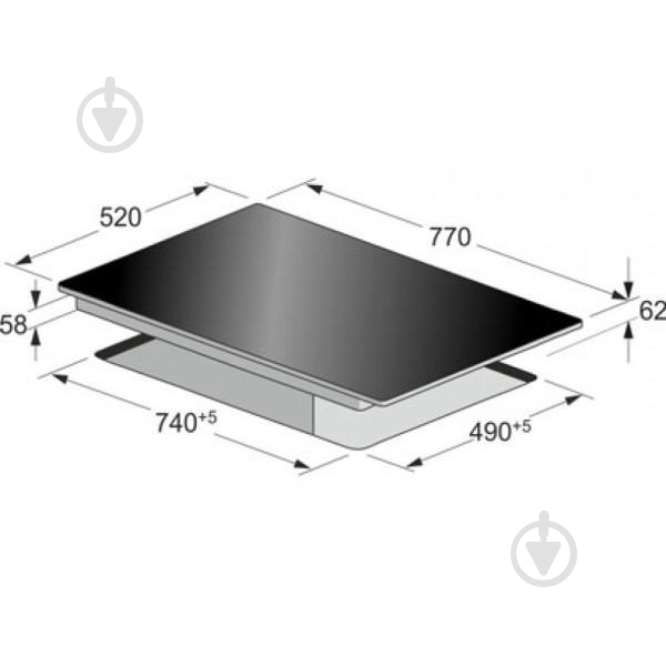 Варочная поверхность индукционная Kaiser KCT 777 FI - фото 2