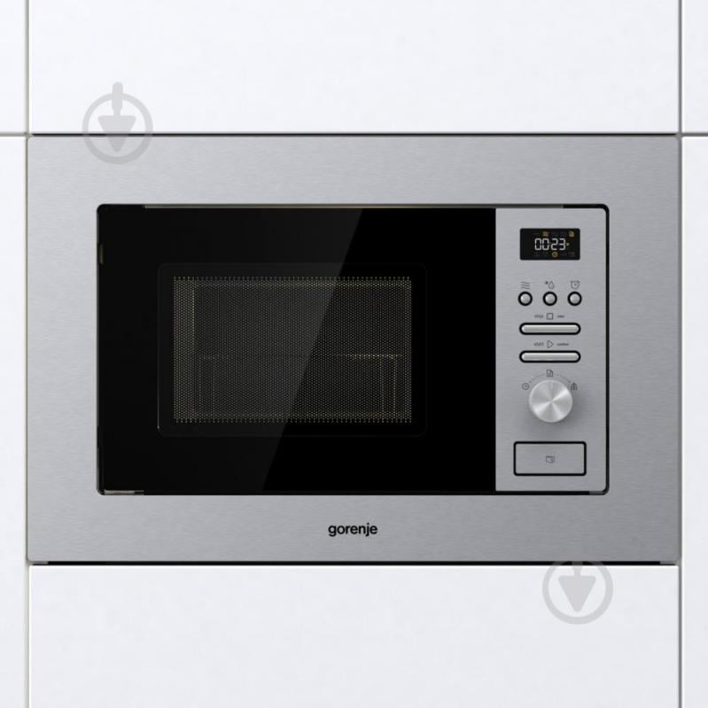 Встраиваемая микроволновая печь Gorenje BMI201AG1X - фото 2