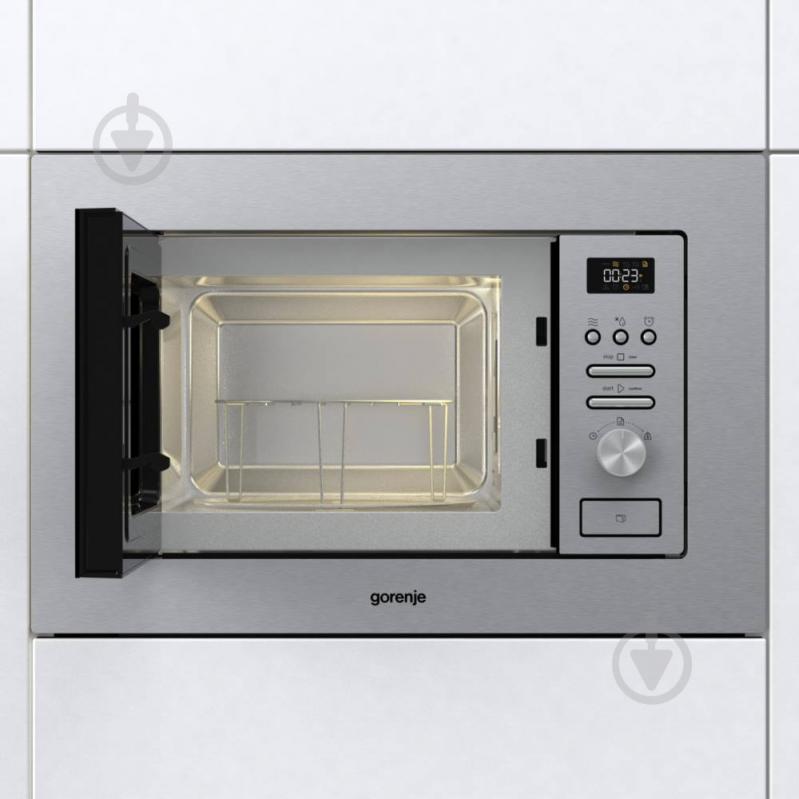 Встраиваемая микроволновая печь Gorenje BMI201AG1X - фото 5