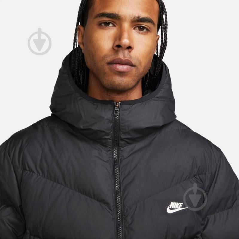 Пальто чоловіча зимова Nike M NK SF WR PL-FLD HD PARKA DR9609-010 р.L чорна - фото 3