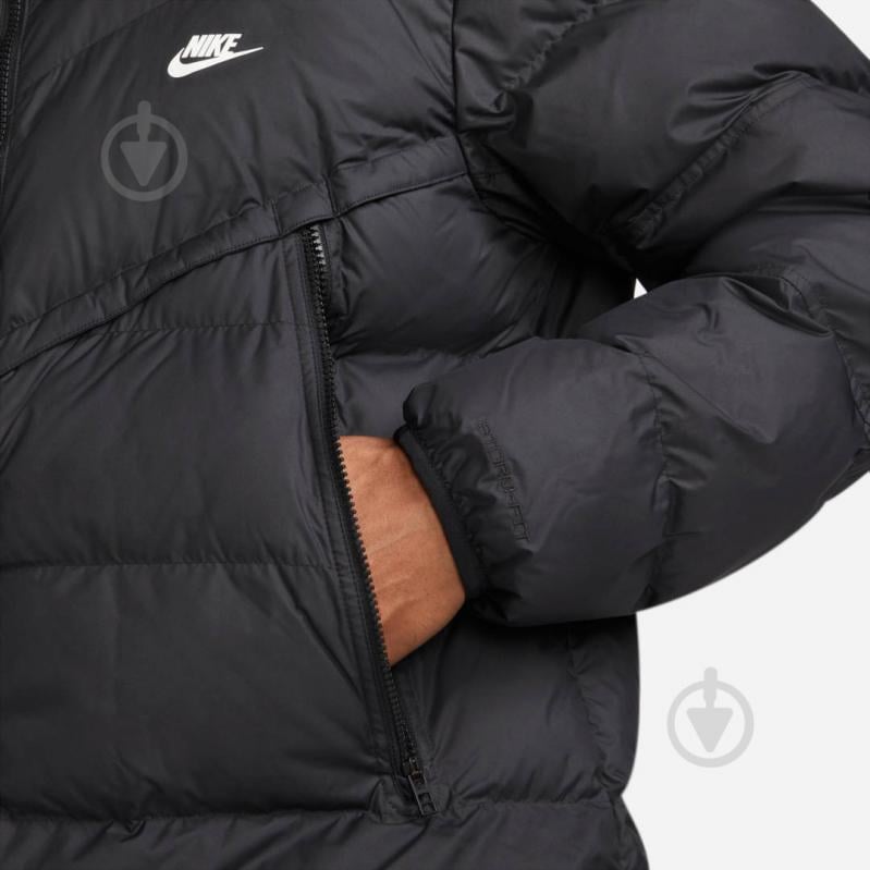 Пальто чоловіча зимова Nike M NK SF WR PL-FLD HD PARKA DR9609-010 р.L чорна - фото 4