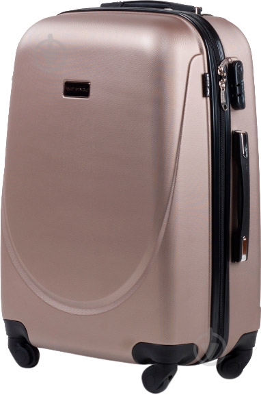 Чемодан Wings 310 Mini без расширения 55x40x22 см 4 колеса 48 л шампань Wp00006 - фото 1