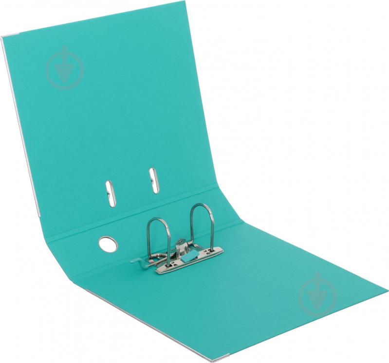 Папка-регистратор Style 70 мм черный/бирюзовый Buromax - фото 3 Папка-регистратор Style 70 мм черный/бирюзовый Buromax - фото 3