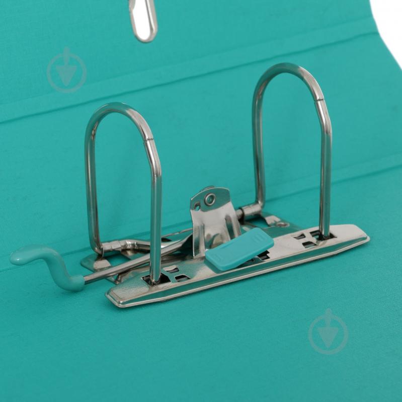 Папка-регистратор Style 70 мм черный/бирюзовый Buromax - фото 2 Папка-регистратор Style 70 мм черный/бирюзовый Buromax - фото 2