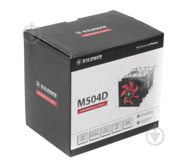 Процессорный кулер Xilence универсальный 180 Вт AMD/Intel M504D (XC044) - фото 4 Процессорный кулер Xilence универсальный 180 Вт AMD/Intel M504D (XC044) - фото 4