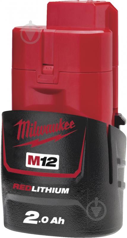 Аккумулятор Milwaukee 12V 2,0Ah M12 B2 4932430064 - фото 1