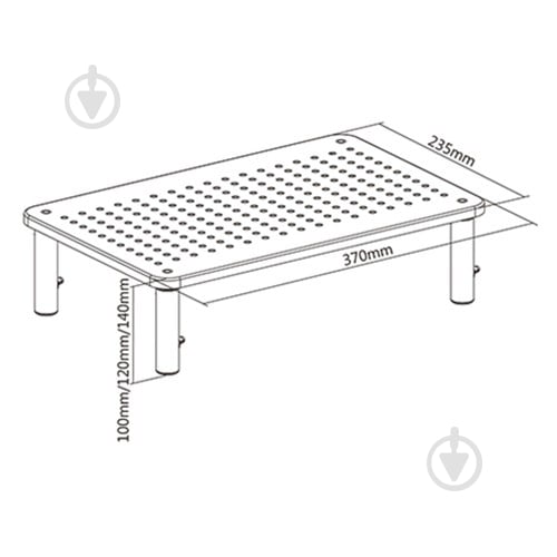 Столик для ноутбука Gembird MS-TABLE-01 (MS-TABLE-01) - фото 3